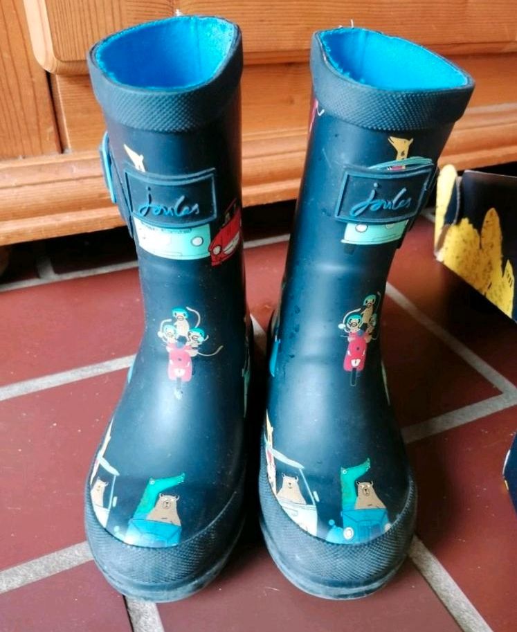 JOULES GR. 27 GUMMISTIEFEL STIEFEL BUNT ORIGINALKARTON in Wuppertal