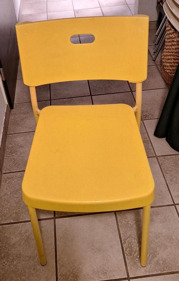 Ikea Stuhl, gelb in Spenge