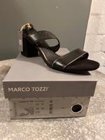 Damen Sandalette Marco Tozzi Gr 41 schwarz Blockabsatz Berlin - Kladow Vorschau
