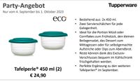 Tafelperle 450ml (2) Tupperware neu Kr. München - Ismaning Vorschau