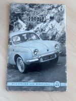 Betriebsanleitung Renault Dauphine Gordini Neuhausen-Nymphenburg - Nymphenburg Vorschau