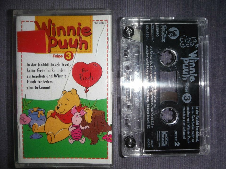 Winnie Puuh Kassette Kassetten MC Winni Puh Pooh in Hanstedt