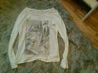 Langarm Shirt von Cartoon Weiß /Grau Gr. XS Nordrhein-Westfalen - Warendorf Vorschau