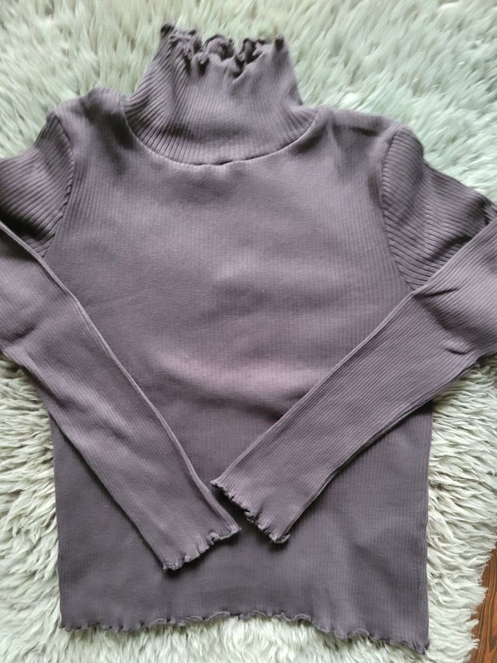 Rollkragen Pullover Baumwolle Gr. 134/140 Set TOP in Krefeld