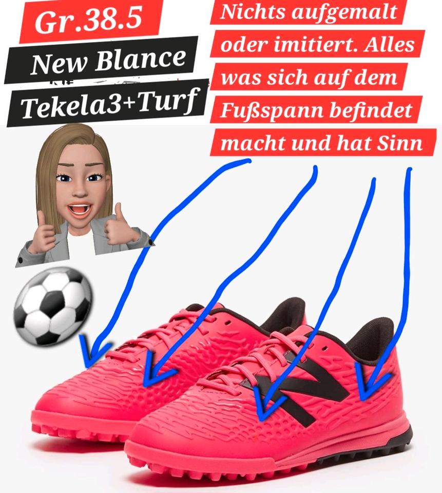 New Balance FuBballschuhe ein Hingucker gr.38.5 Multinocken in Aachen Kornelimunster Walheim kleinanzeigen