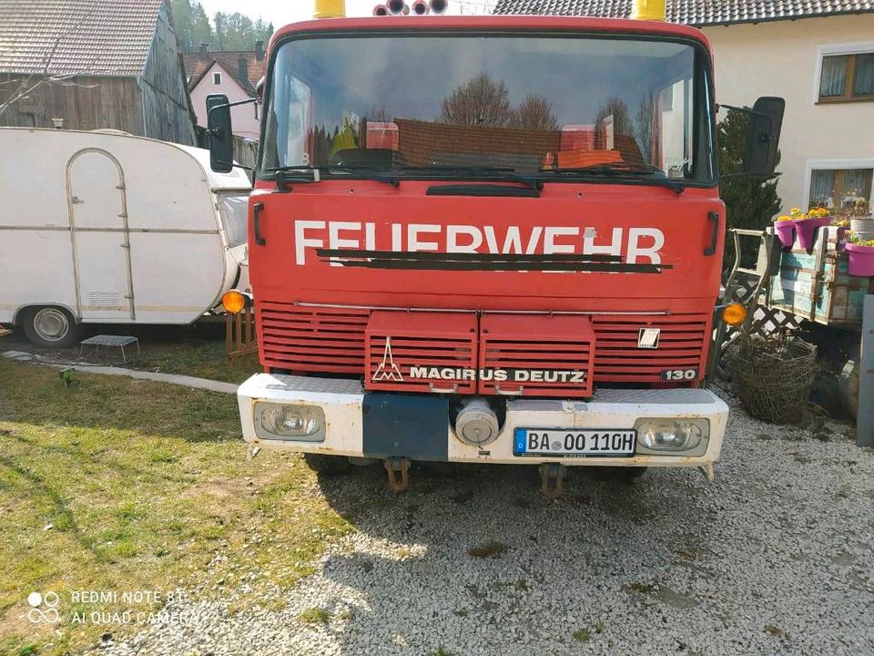 Feuerwehr Lkw Expedition in Heiligenstadt