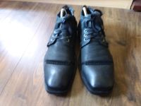 Herren leder Schuhe Manitu gr.42 Schwarz Düsseldorf - Benrath Vorschau