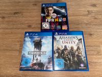 PS4 PlayStation 4 , Spiele Star Wars Fifa Assassins Creed Burglesum - Lesum Vorschau