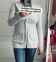 Strickjacke von Taifun gr.38/M grau Niedersachsen - Damme Vorschau
