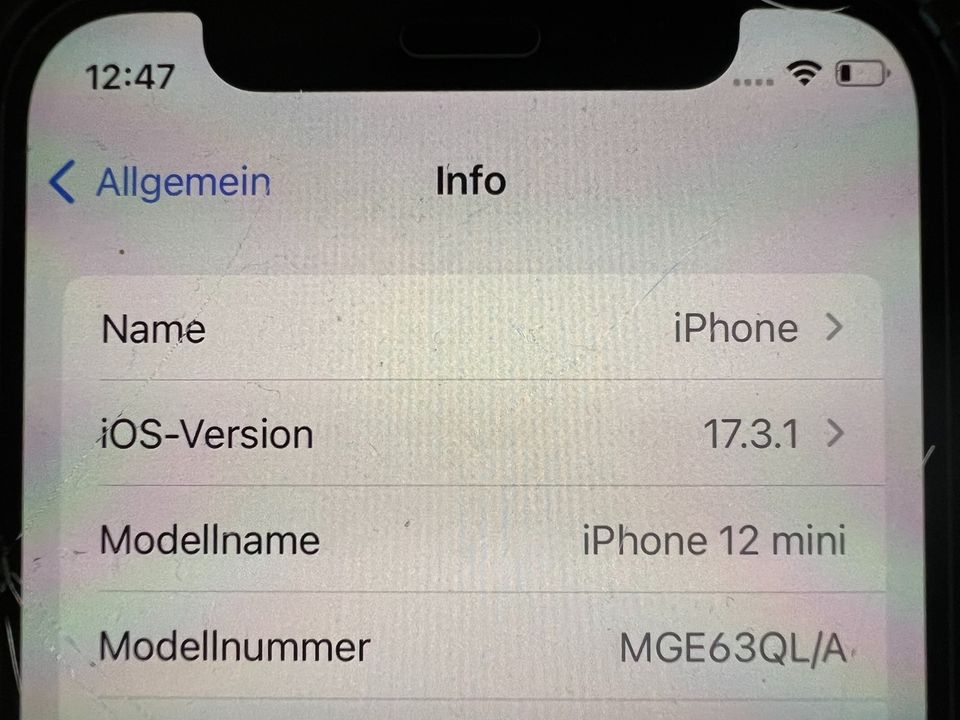 IPhone 12 mini, 128Gb, blau in Holzgerlingen