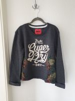 Damen Pullover Superdry, M, Grau, Blumenmuster Wiesbaden - Mainz-Kostheim Vorschau