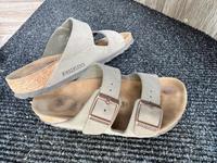 Birkenstock Sandalen 36 Arizona, Stone, Hausschuhe Bayern - Hebertshausen Vorschau