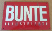 Schild "BUNTE - Illustrierte" Bonn - Duisdorf Vorschau