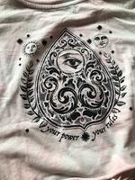 Crop Top T Shirt weiß rosa Mandala Gr XS S 34 36 Supernatural Eimsbüttel - Hamburg Lokstedt Vorschau