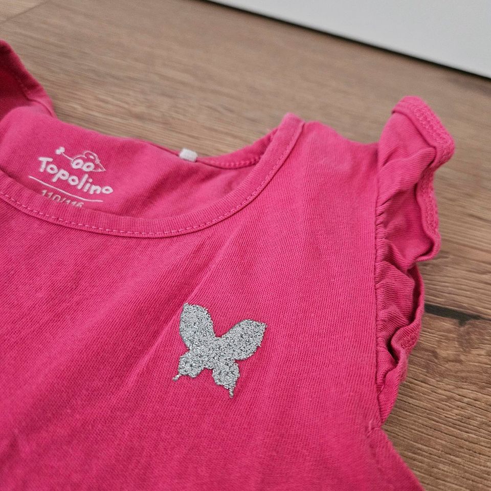 Topolino • Kleid • pink • Schmetterling • 110/116 in Werne