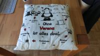 Sheepworld Kissen 40x40 cm  "ohne dich ist alles doof" Rheinland-Pfalz - Dahn Vorschau