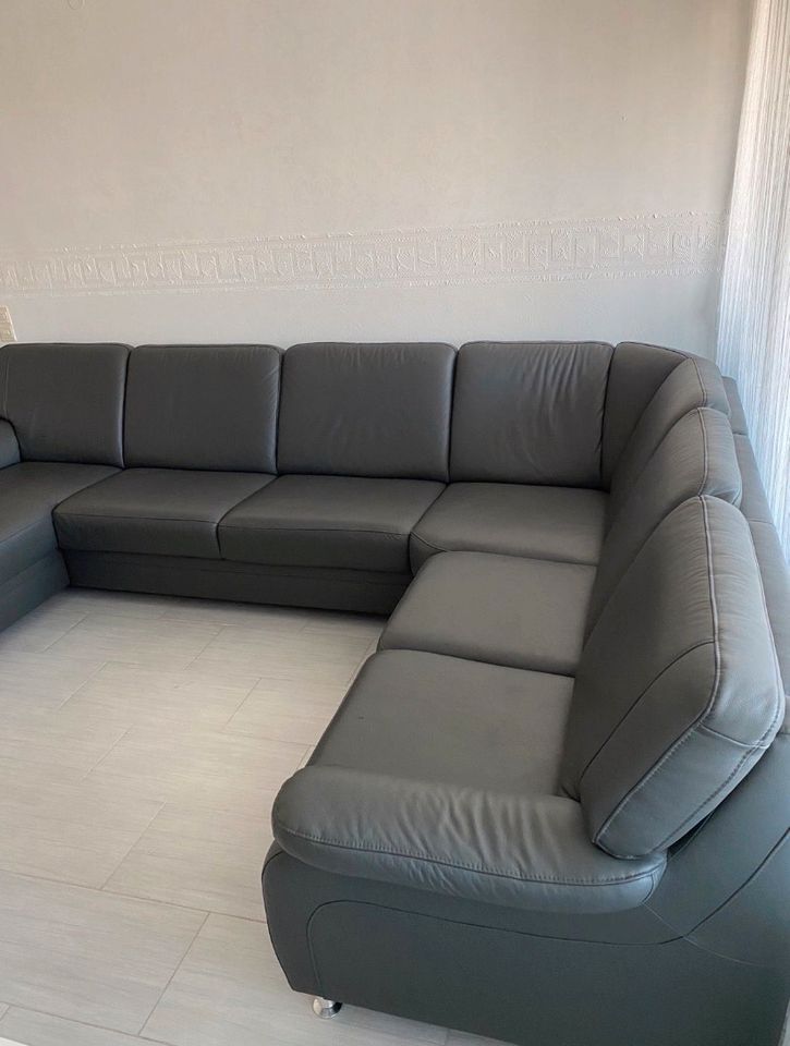 Echt Leder Sofa | U-Form | Wohnlandschaft | Couch | Ecksofa in Fulda