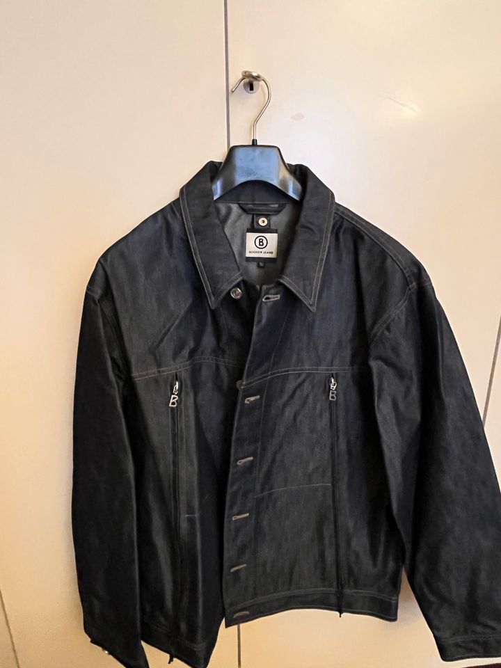 Bogner Herren Jeans Jacke in Blau Größe 52 in Mannheim