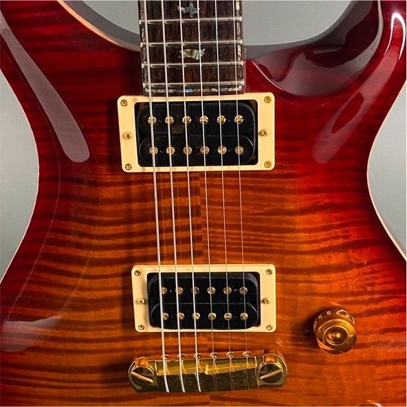 1997 PRS Artist III Dark Cherry Sunburst Tiger 10 Top orig Case in Herne