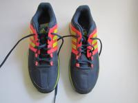 Adidas Sneaker adiprene padel blau pink gelb 40 wie neu Hessen - Künzell Vorschau