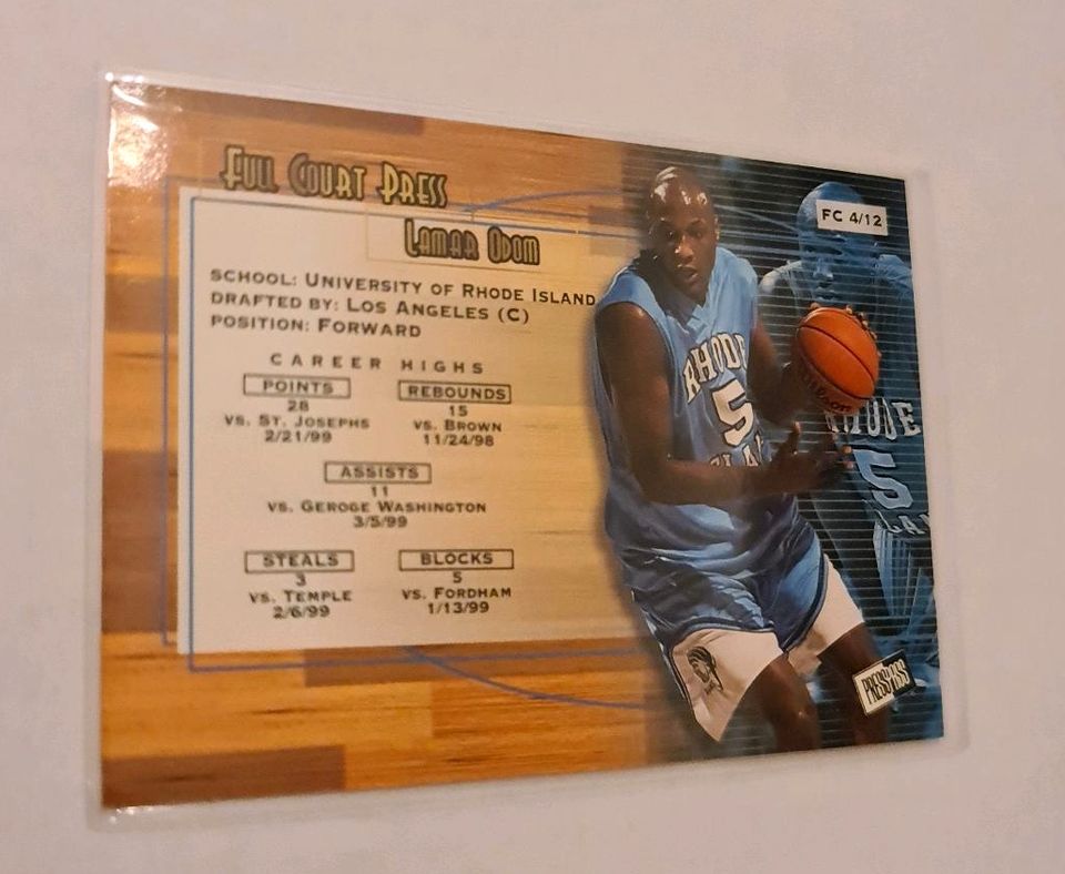 LAMAR ODOM Rookie College Insert Trading Card Basketball in Bremen