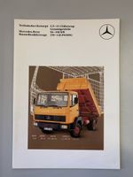 Mercedes Baustellenfahrzeuge 6,5t 11t Konzept Prospekt Oldtimer Niedersachsen - Velpke Vorschau