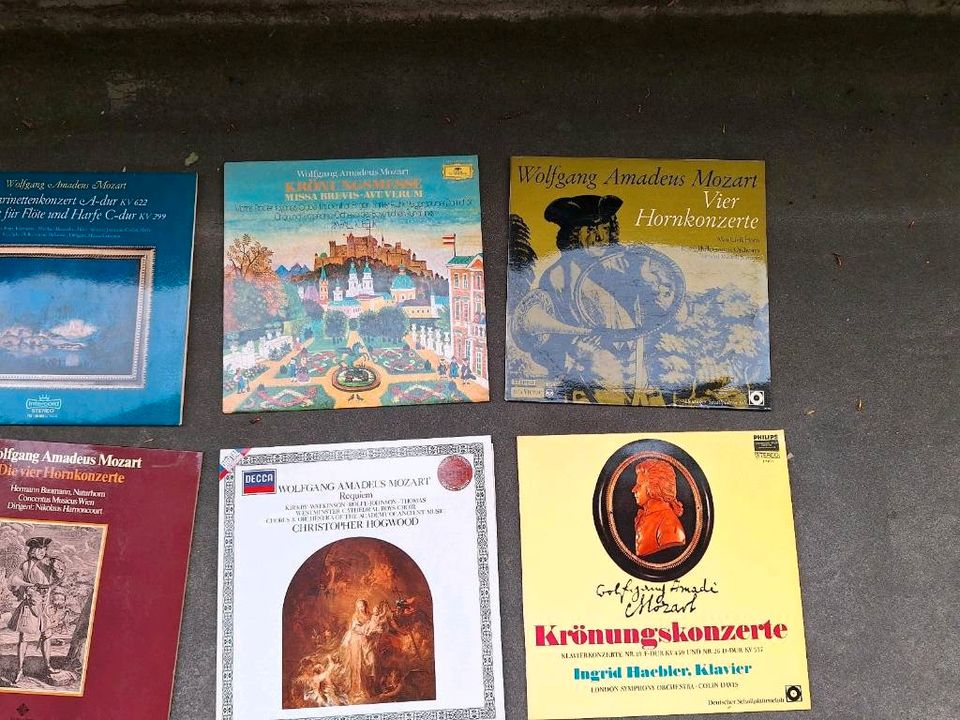 Vinyl Langspielplatten Mozart in Stuttgart