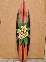 Surfboard Schild Blume Frangipani Deko Holz 100cm Nordrhein-Westfalen - Voerde (Niederrhein) Vorschau