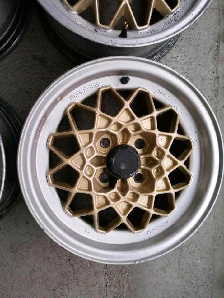 BBS Mahle Alufelgen für Golf I GTI und Cabrio 6Jx14 in Jungingen