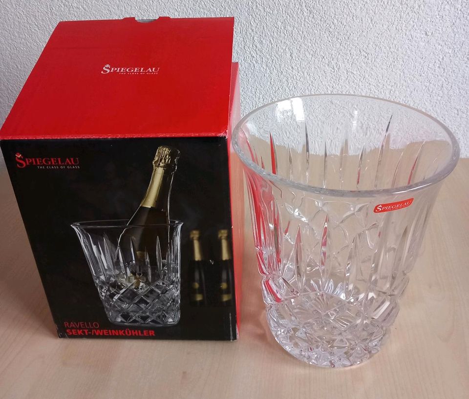 Spigelau  Crystal Glass Sekt- Weinkühler Neu in Müllheim