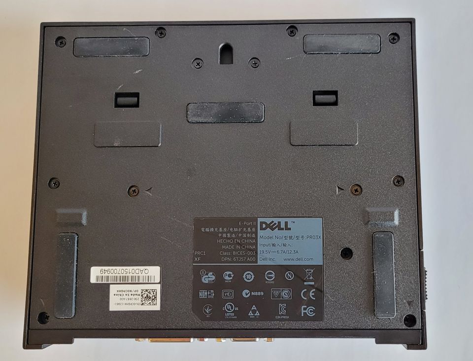 Dell E-Port II PR03X USB 3.0 Docking Station Notebook D044 in Beilngries