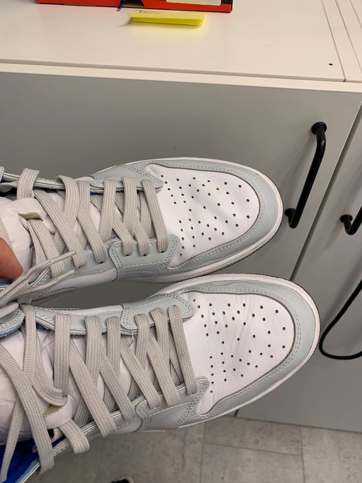 Jordan 1 Zoom white Racer Blue  OG 47 12.5 in Bruchsal