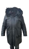 lange Lederjacke für Damen Gr.46 / super Nappaleder / schwarz Sachsen - Regis-Breitingen Vorschau