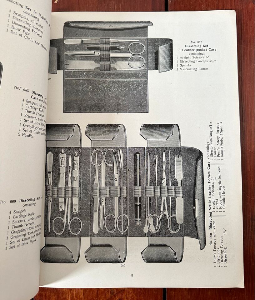 Surgical Instruments Medizinische Instrumente antik Buch in Hagen