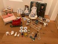 Puppenstube für die größere Puppe mit Brautpaar und Glasfiguren Herzogtum Lauenburg - Wohltorf Vorschau