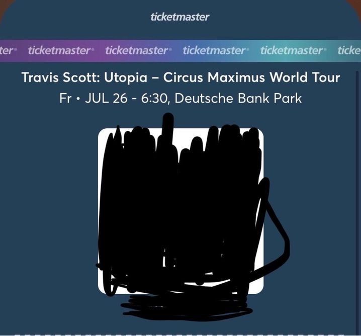 Travis Scott Konzert Frankfurt 3x Tickets nebeneinander!!! in Leinfelden-Echterdingen