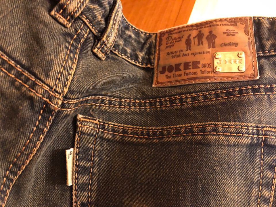 Joker Jeans DOUBLE SADDLE STITCHED Gr.34/32 in Wuppertal