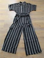 Jumpsuit H&M schwarz weiß beige gestreift 7/8 Ankle Gr. 36 Rheinland-Pfalz - Holsthum Vorschau