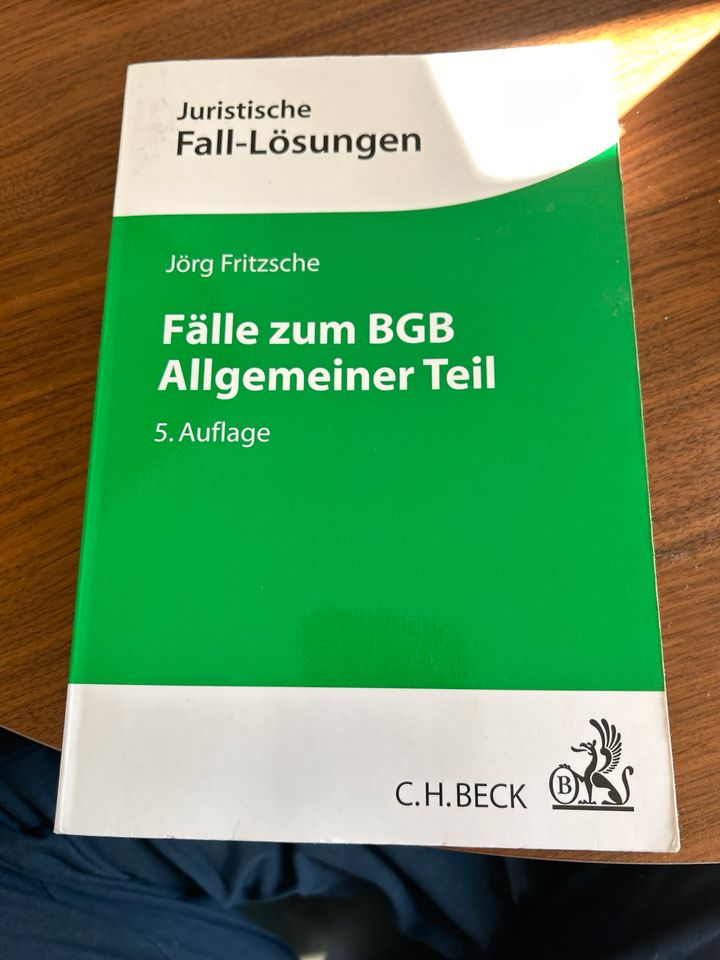 Fallbuch BGB AT in Berlin