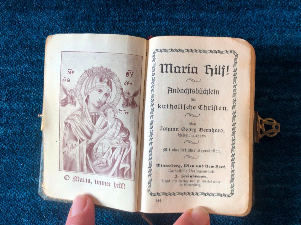 Maria hilf! Andachtsbüchlein für katholische Christen, 1931, alt in Rosenheim