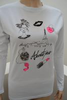 Aboutme Italy Mode Hand Made Shirt neu Swarovski Elements Bayern - Lindau Vorschau