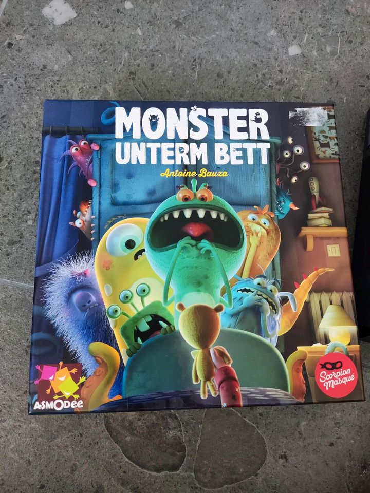 Monster unterm Bett - Gesellschaftsspiel ab 3 Jahren in München