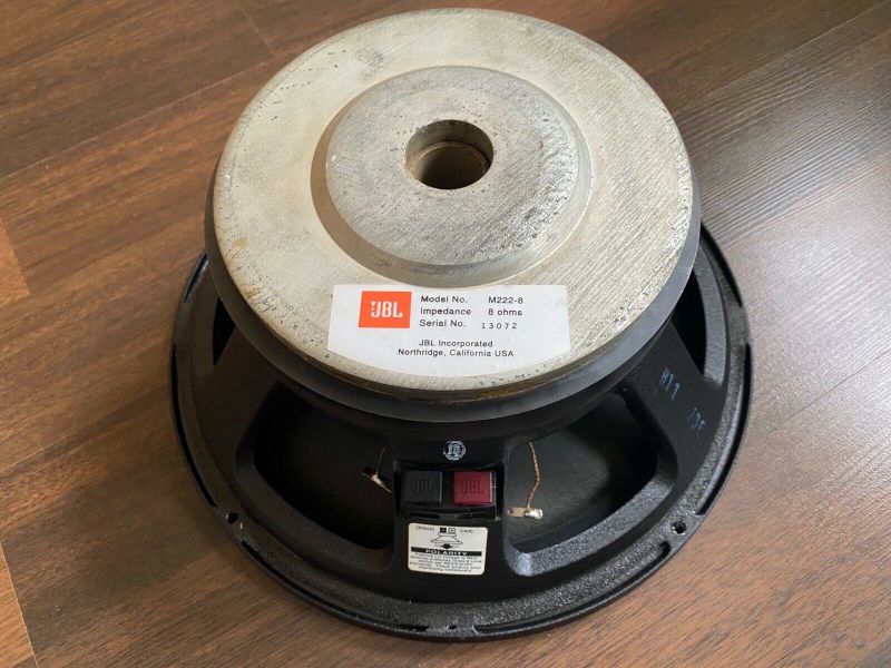 Lautsprecher Speaker JBL M222-8 Speaker 12“ 8Ohm -top- in Bayern - Barbing  | Musikinstrumente und Zubehör gebraucht kaufen | eBay Kleinanzeigen ist  jetzt Kleinanzeigen