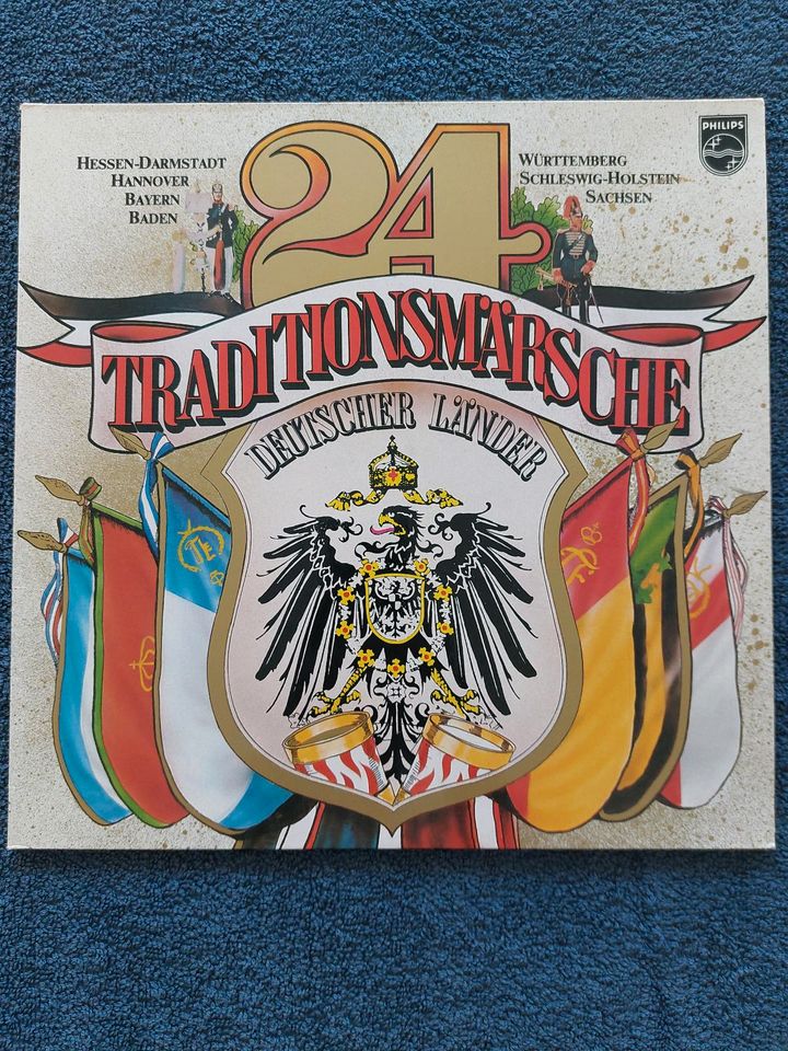 Traditionsmärsche D-LP 24 Märsche Blasmusik Kapelle Orchester in Neustadt an der Weinstraße