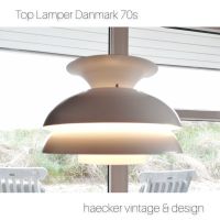 Lampe zu danish design zu 70er poulsen teak TOP LAMPER retro Schleswig-Holstein - Flensburg Vorschau