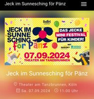 Suche Karten für Jeck im Sunneshing Förde Pänz Wuppertal - Elberfeld Vorschau