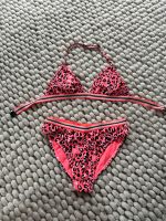 ❤️ Bikini Leopardenmuster Koralle schwarz Glitzer 164 170❤️ Nordrhein-Westfalen - Eschweiler Vorschau