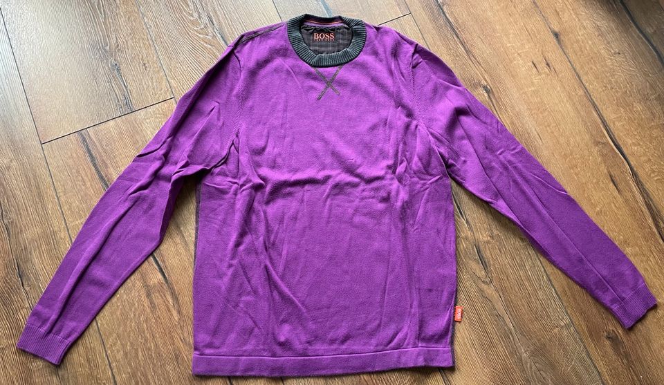 Pullover von Hugo Boss Orange Gr. M in Iggingen