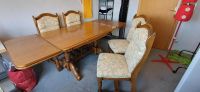 Tisch mit 6 Stühle, ausziehbar 130-210 Hessen - Abtsteinach Vorschau