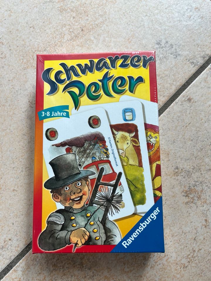 Nagelneues Schwarzer  Peter Spiel  Original verpackt in Hardegsen